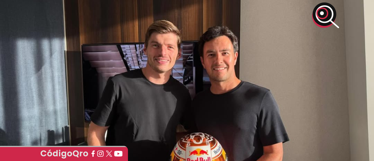 Verstappen, “Checo” Pérez