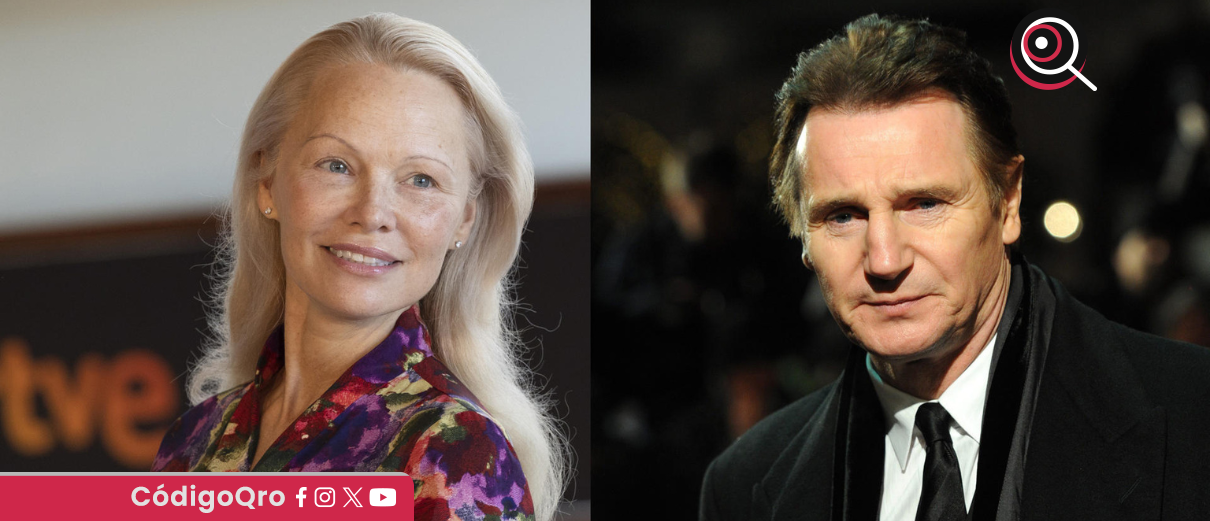 Pamela Anderson, Liam Neeson