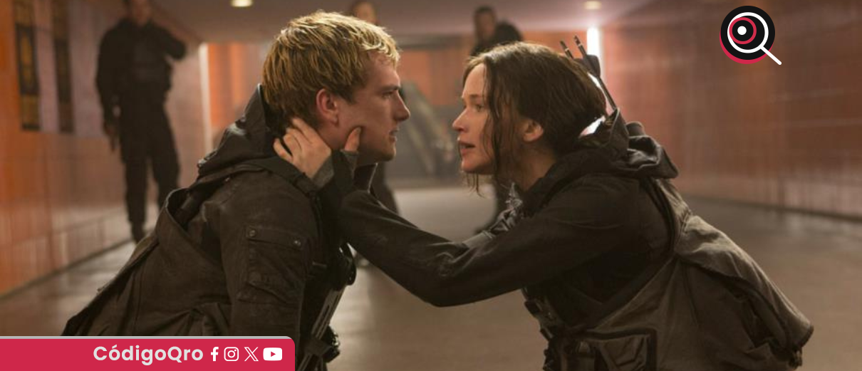 Jennifer Lawrence, Josh Hutcherson, Los juegos del hambre
