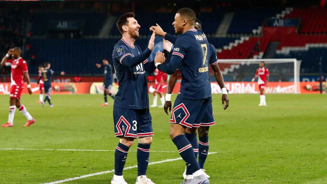 El tridente ofensivo del PSG se ha combinado para 24 goles en la presente temporada