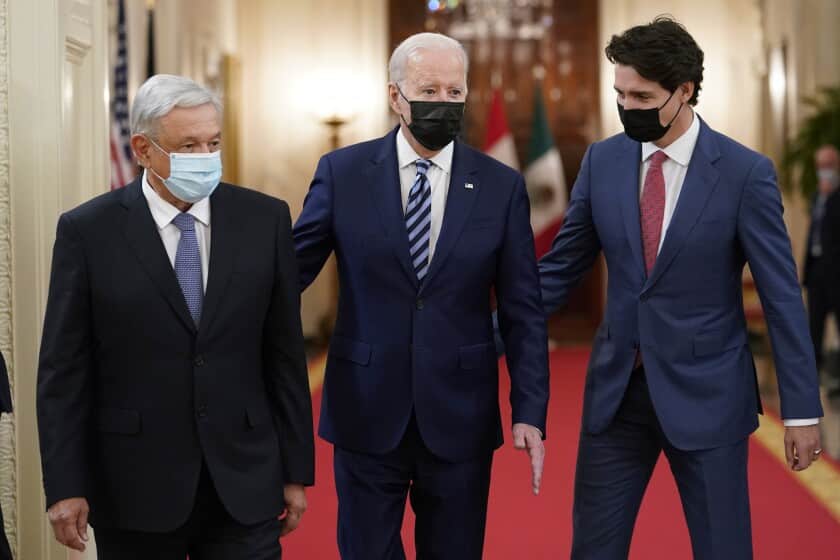 La iniciativa se deriva de la reunión que tuvieron en Washington los presidentes, Andrés Manuel López Obrador, y Joe Biden, con el primer ministro, Justin Trudeau