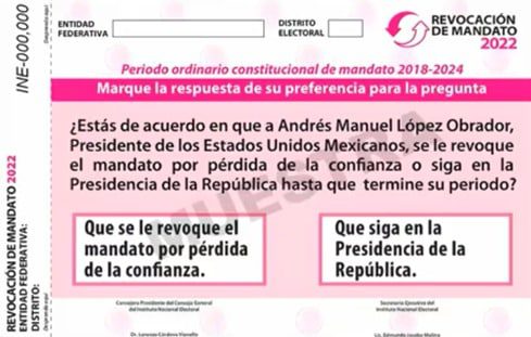 En el estado serán instaladas cerca de mil 77 casillas para la jornada de la consulta de revocación de mandato que se efectuará el próximo 10 de abril