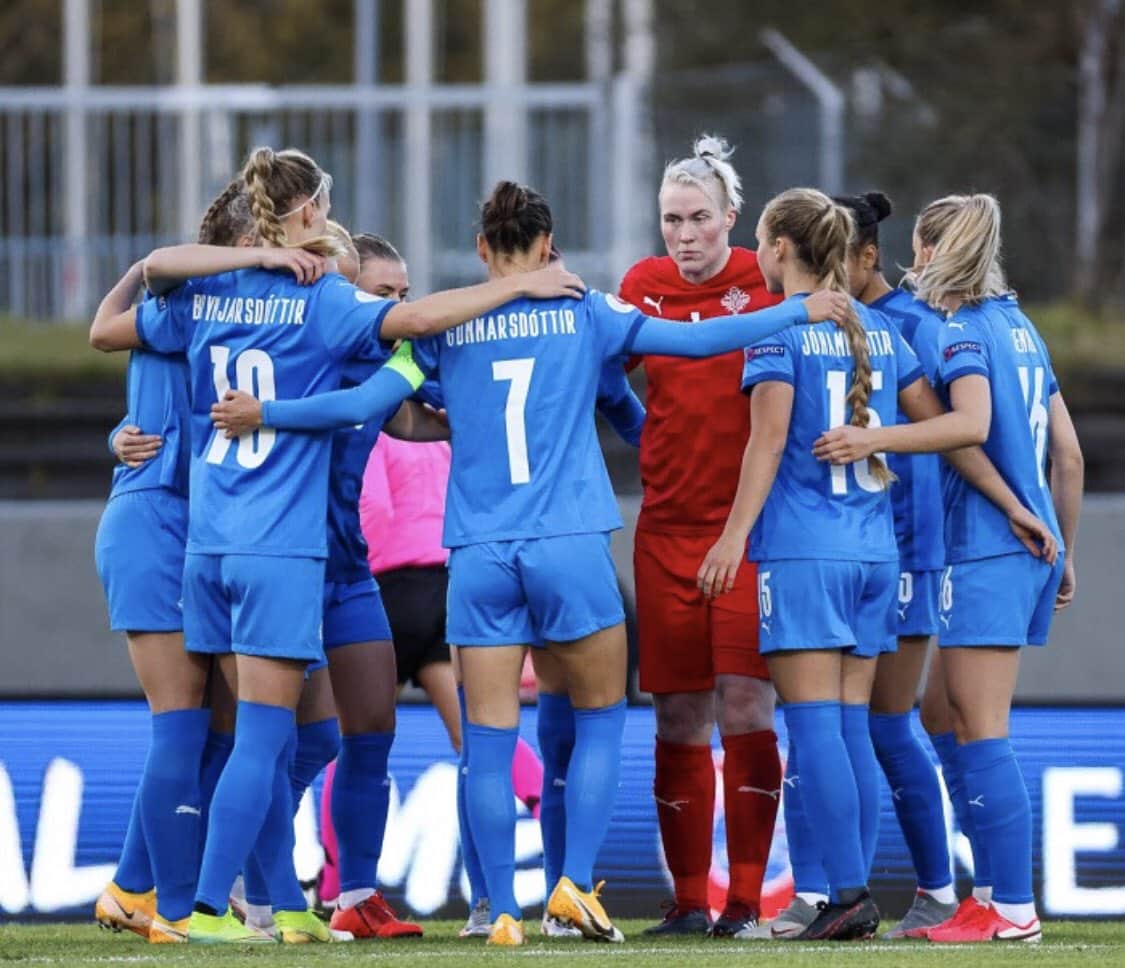 Sara Björk es la capitana de la selección femenil de Islandia