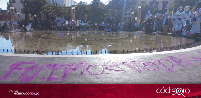 Tras las marchas del 8M, el municipio de Querétaro informó que en próximos días comenzarán los trabajos de borrado y limpieza de las “expresiones” que las mujeres realizaron en el espacio público