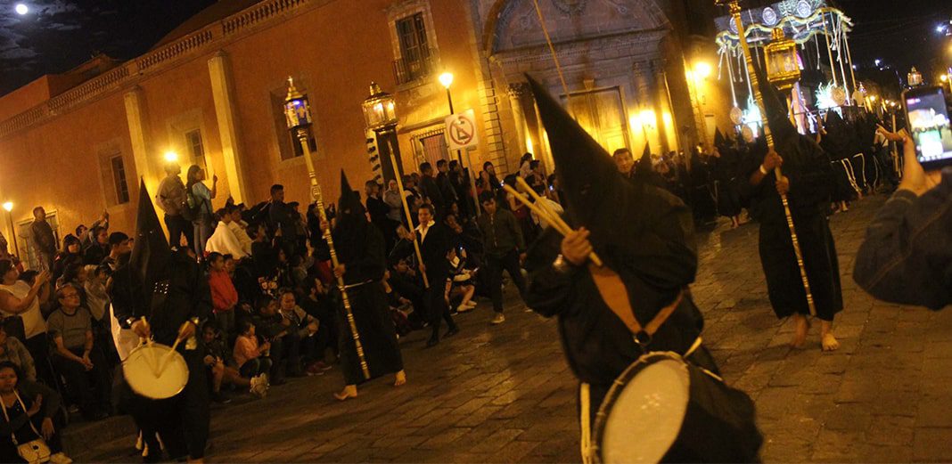 La pandemia de COVID-19 obligó a suspender la Procesión del Silencio en 2020 y 2021. Foto: Especial