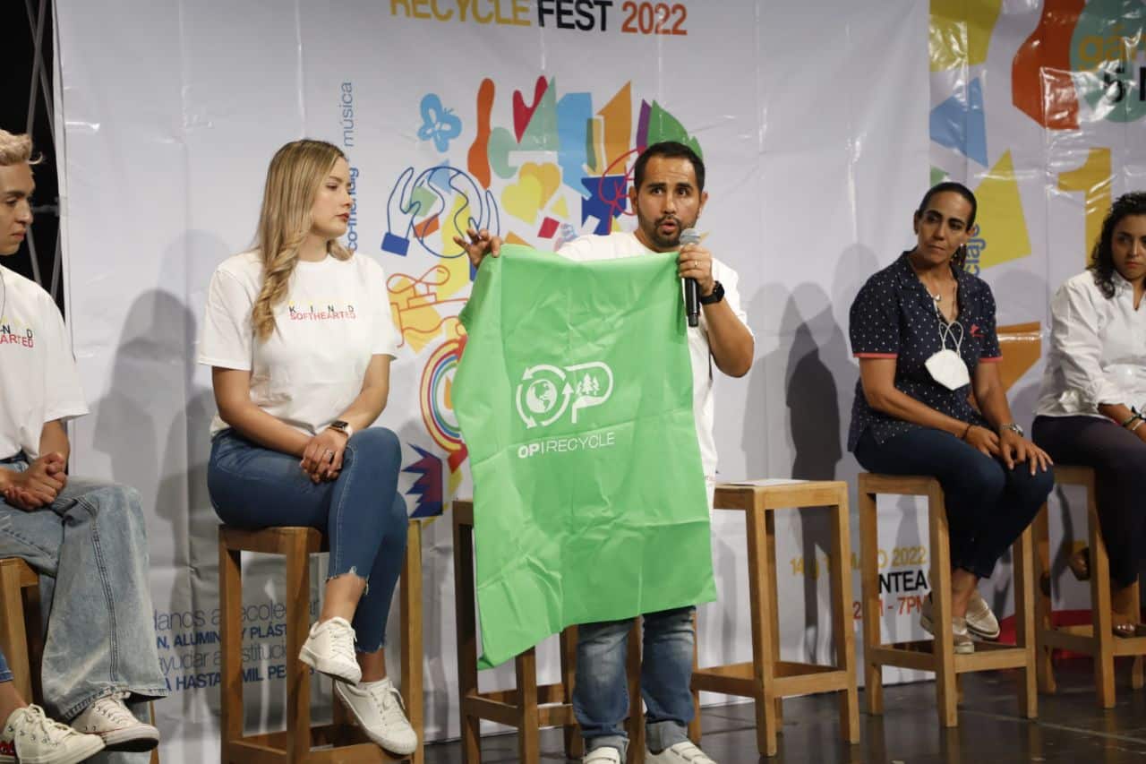 Eduardo Olmos explicó que Recycle Fest surge en el marco del Día del Mundial del Reciclaje