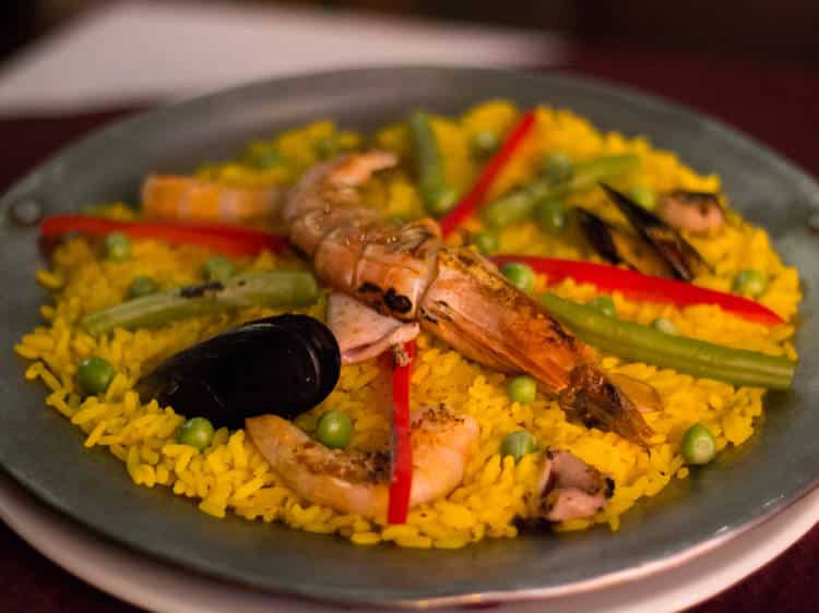 La especialidad de este restaurante es la tradicional paella