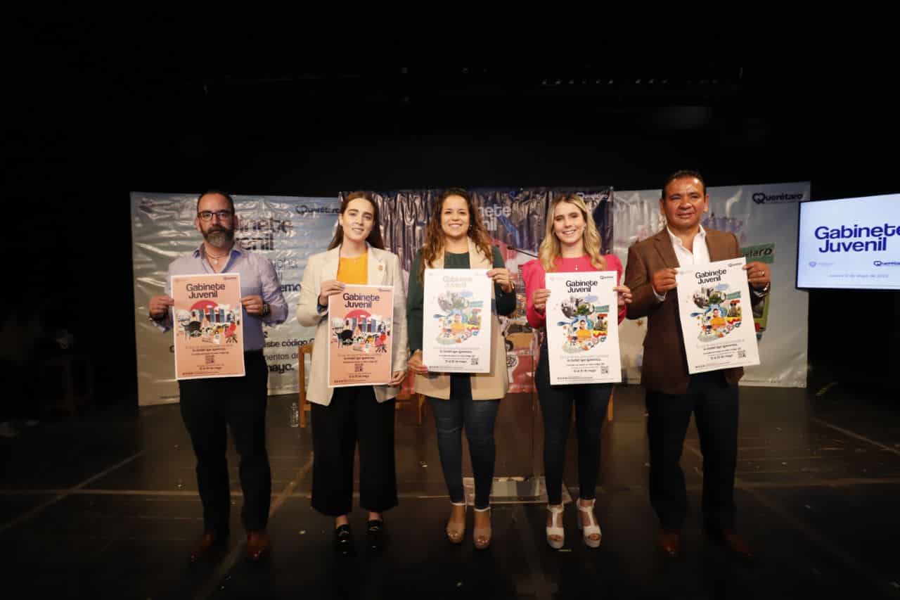 El Instituto Municipal de la Juventud de Querétaro invitó a jóvenes queretanas y queretanos de 18 a 25 años de edad a participar en la conformación del Gabinete Juvenil 2022