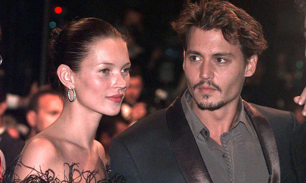 Depp y Moss mantuvieron una relación romántica entre 1994 y 1998 