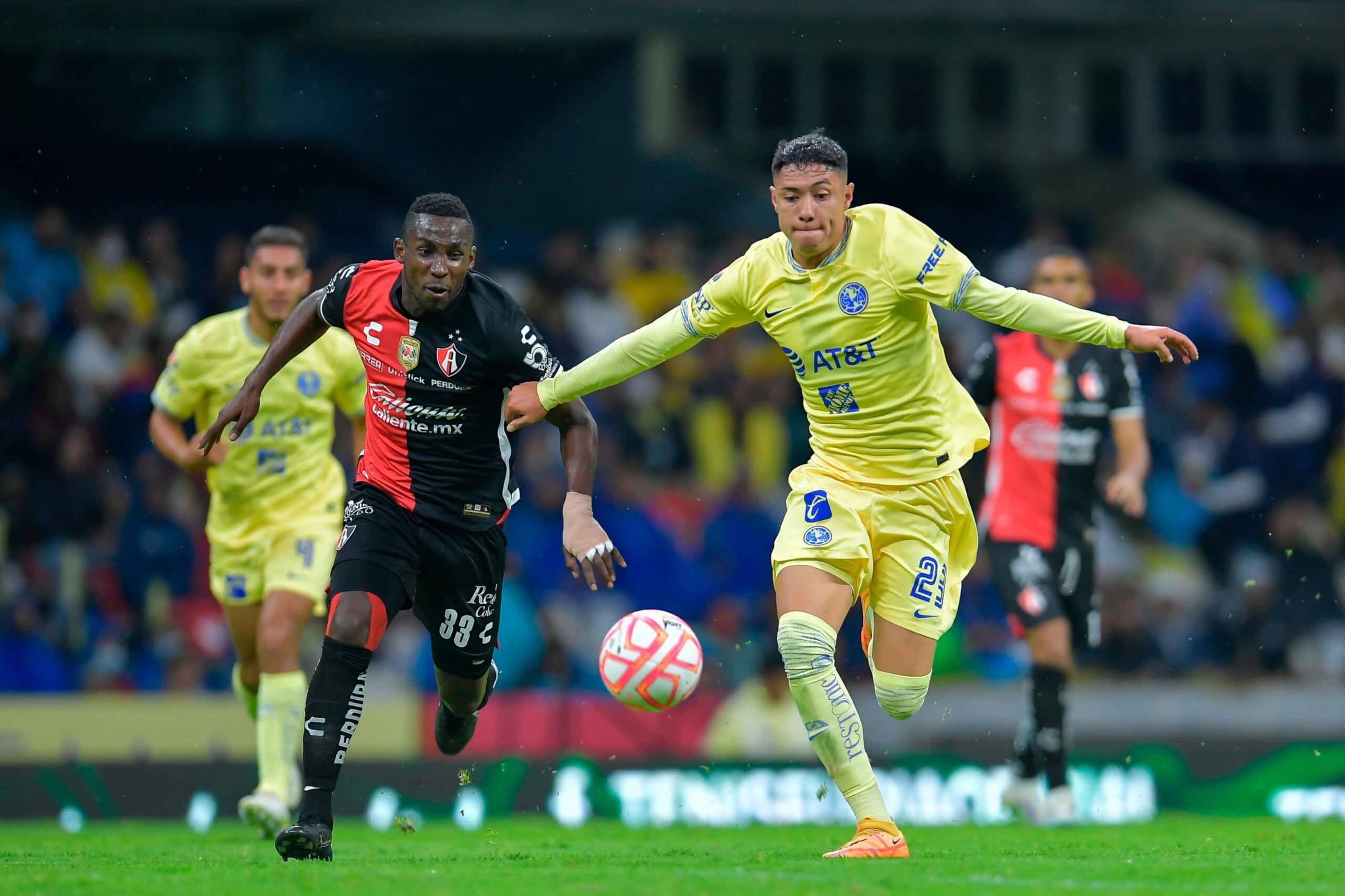 El Torneo Apertura 2022 comenzó con un empate 0-0 entre América y Atlas. Foto: Mexsport