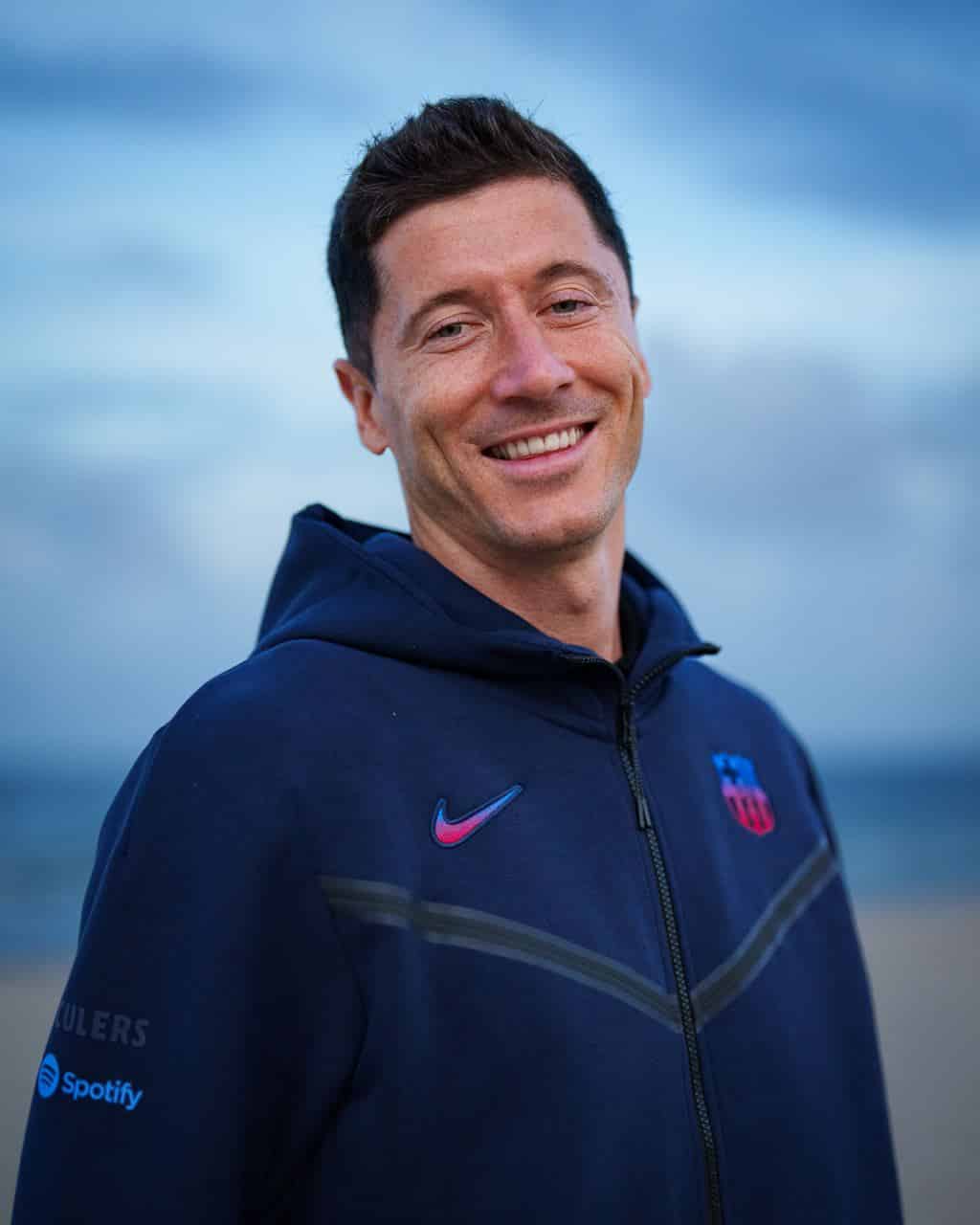 Lewandowski aseguró que está muy feliz de vestirse con la camiseta blaugrana