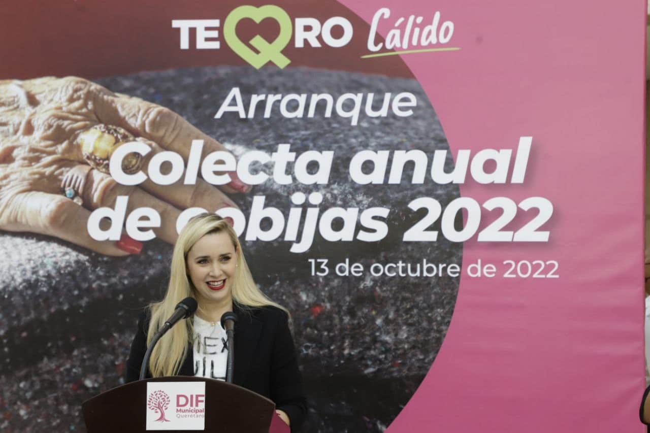 Arahí Domínguez aseguró que esta iniciativa representa algo más que una colecta de cobijas