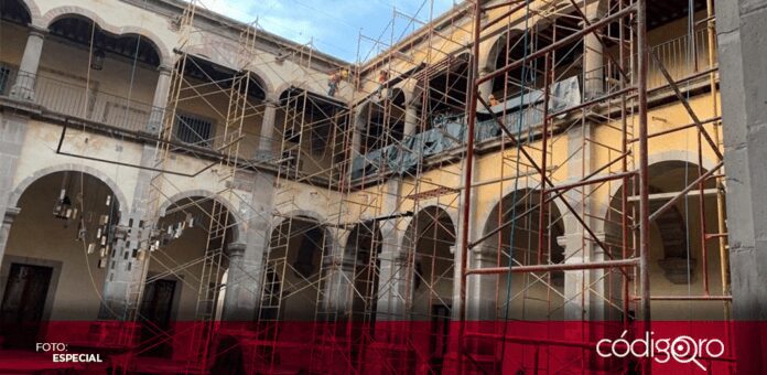 La Secretaría de Cultura del Estado de Querétaro destinó más de 4 millones de pesos a preservación de edificios en 2022. Foto: Especial