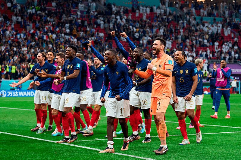 En las semifinales de Qatar 2022, Francia se medirá ante Marruecos. Foto: Mexsport