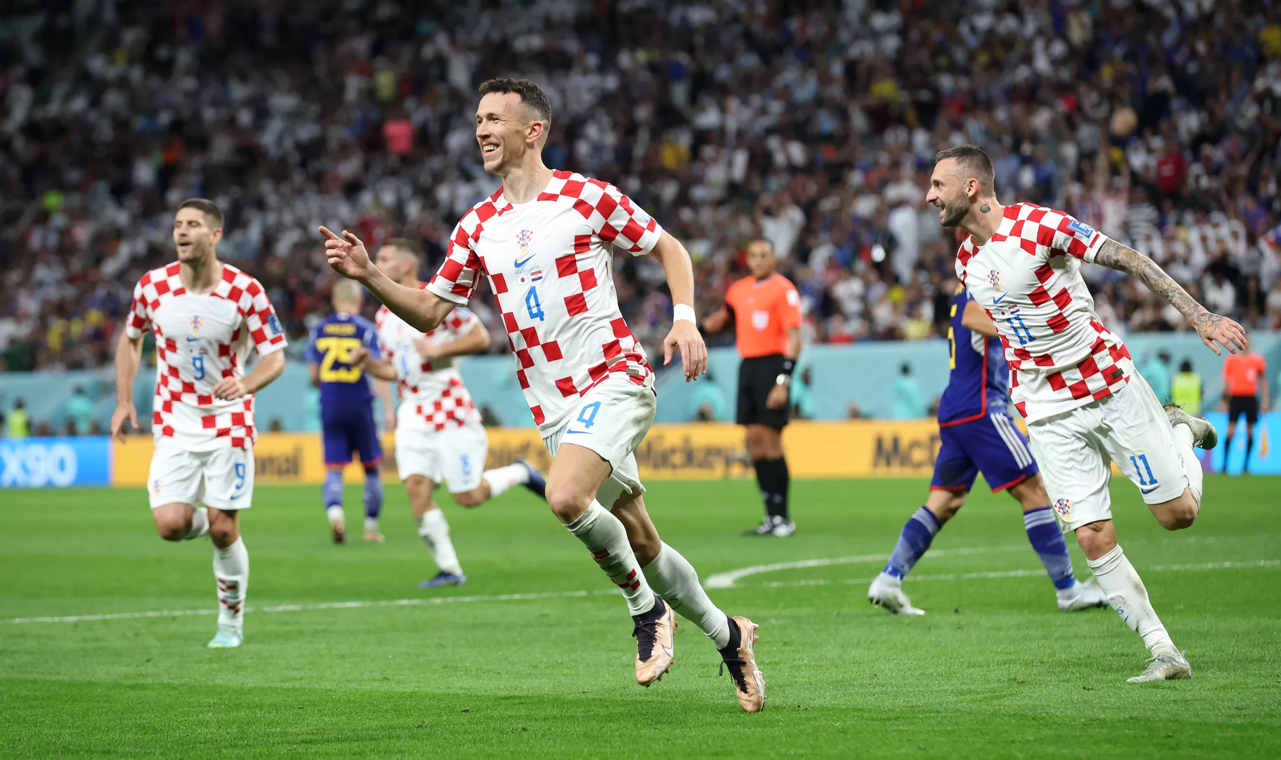 Perišić llegó a 10 goles generados en 14 partidos de mundial disputados