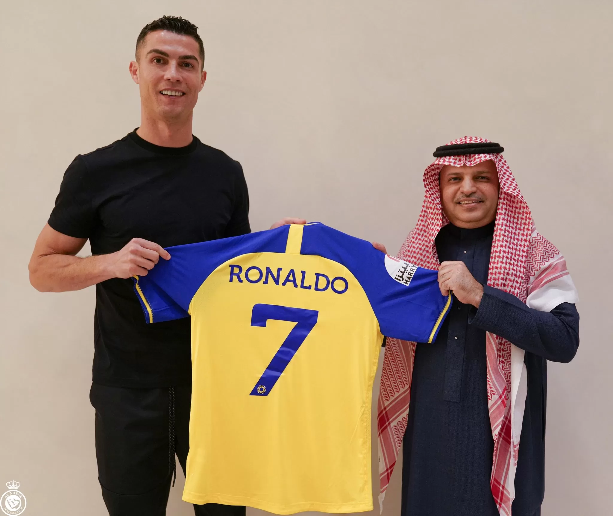 Ronaldo estará ligado al club saudí hasta 2025