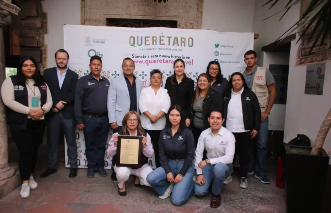 La titular de la Secretaría de Turismo encabezó la ceremonia de entrega de la placa que avala la certificación ISO:9001:2015 al CAPTA