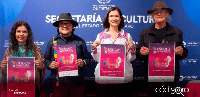 La secretaria estatal de Cultura encabezó la presentación de la novena edición del Festival de la Lengua Arte y Cultura Otomí (FLACO)