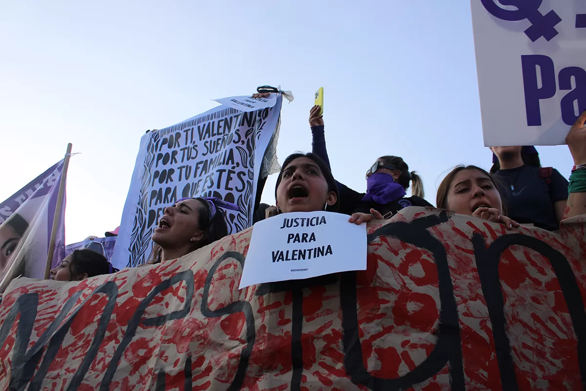 Más de 20 mil mujeres marcharon en la capital queretana. Foto: Nadia Bernal