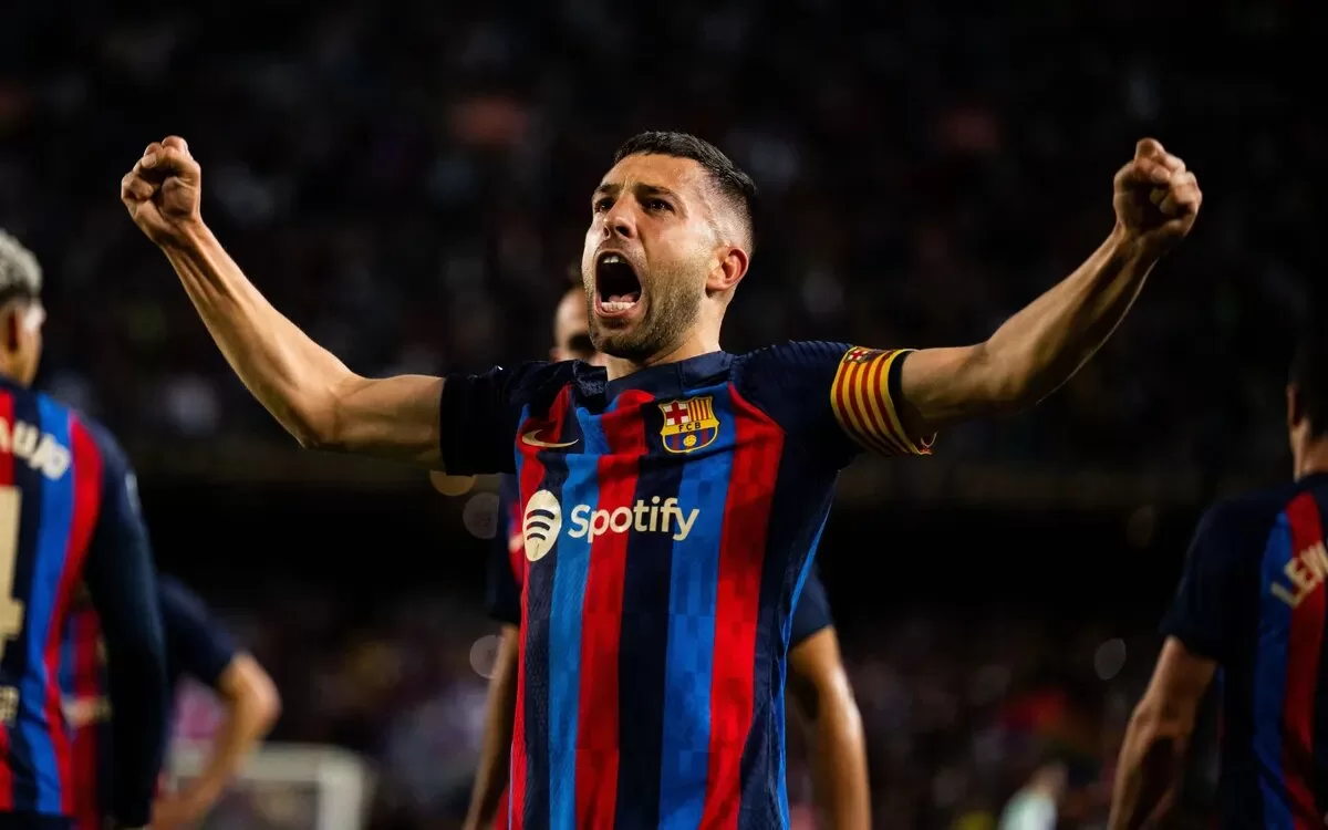 Jordi Alba saltó desde el banquillo para acercar al club a un nuevo campeonato de LaLiga