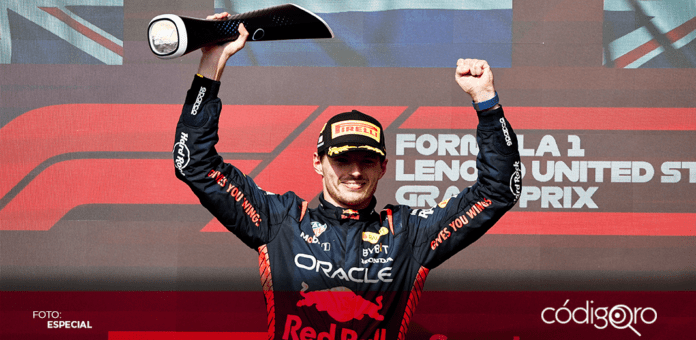 Max Verstappen ganó el Gran Premio de Estados Unidos por delante de Hamilton y Norris. Foto: Especial