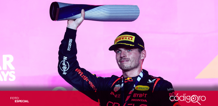 El tricampeón de la Fórmula 1, Max Verstappen, ganó el Gran Premio de Catar. Foto: Especial