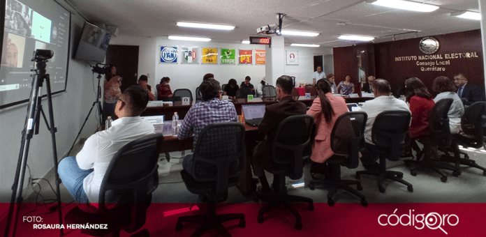 El Consejo Local del INE desechó las quejas contra candidaturas al Senado. Foto: Rosaura Hernández