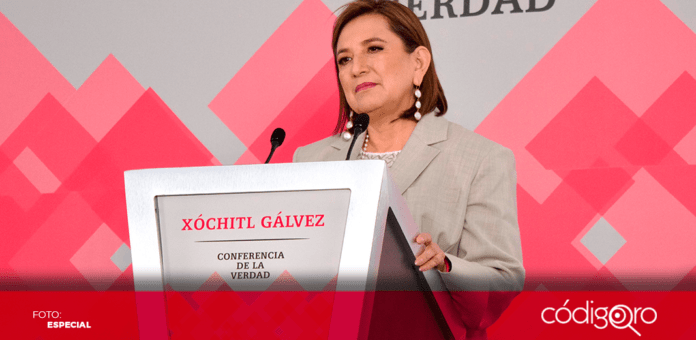 Xóchitl Gálvez Ruiz anunció que arrancará su campaña presidencial, durante la medianoche del 1 de marzo, en Fresnillo