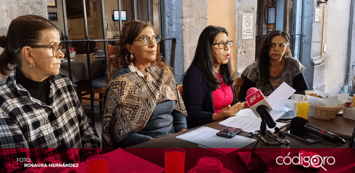 Voceras de la Madre Tierra pidieron que los candidatos firmen la agenda mínima por la sustentabilidad ambiental. Foto: Rosaura Hernández