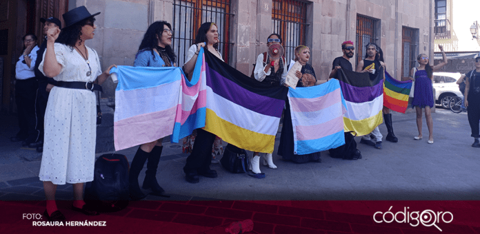 El 23 de marzo, se llevará a cabo la tercera marcha trans no binaria. Foto: Rosaura Hernández