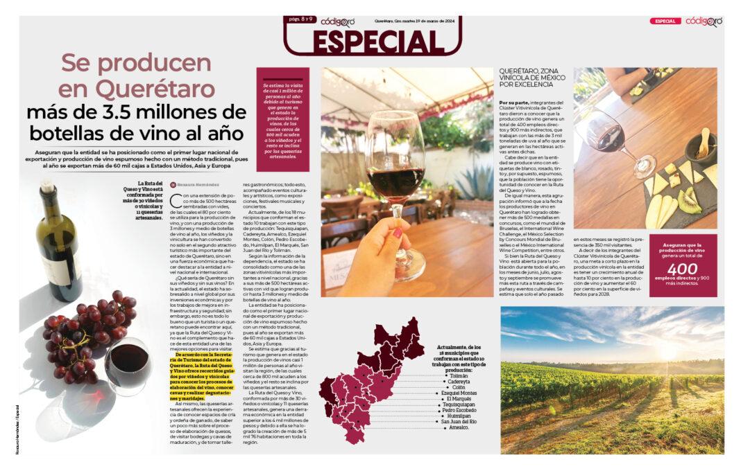 La Ruta del Queso y Vino es el complemento que hace de esta entidad una de las mejores opciones para visitar