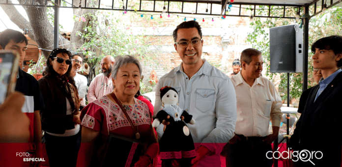 El precandidato del PAN a la presidencia municipal de Querétaro, Felifer Macías, destacó la relevancia de valores y tradiciones. Foto: Especial