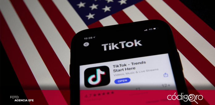 La Cámara de Representantes aprobó una ley que prohibiría TikTok en Estados Unidos. Foto. Agencia EFE