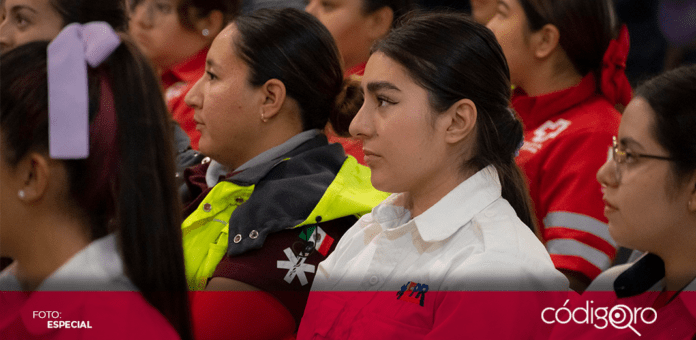 La Secretaría de Salud del Estado de Querétaro organizó el primer rally femenil de Atención Médica Prehospitalaria. Foto: Especial