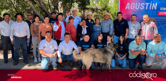 El candidato al Senado, Agustín Dorantes, reconoció la importancia de los líderes sociales para la construcción de un mejor Querétaro