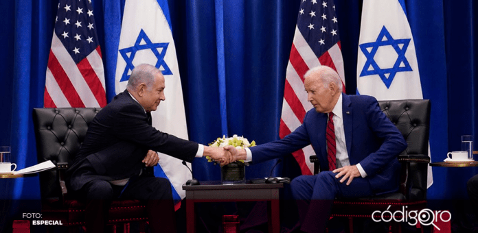 Joe Biden, habló con el primer ministro israelí, Bejamin Netanyahu; trataron la crisis humanitaria en la Franja de Gaza y una posible operación israelí en la ciudad de Rafah