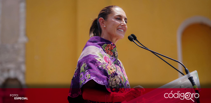 La candidata presidencial de Morena-PT-PVEM, Claudi Sheinbaum, estuvo de gira por el estado de Chiapas. Foto: Especial