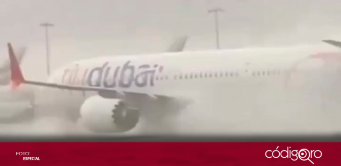 Interrumpen temporalmente sus operaciones los aeropuertos de Dubái, tras fuertes lluvias e inundaciones. En estos momentos se encuentran en 