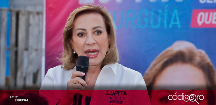 La candidata del PAN-PRI-PRD al Senado, Guadalupe Murguía, planteó programas contra adicciones, bullying y violencia familiar. Foto: Especial
