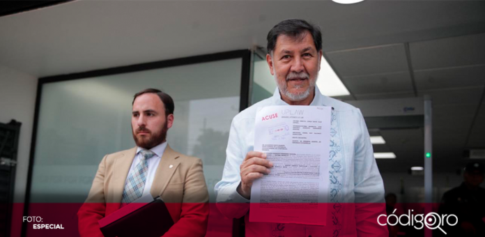 El diputado federal del PT, Gerardo Fernández Noroña, interpuso una denuncia contra el presidente de Ecuador. Foto: Especial