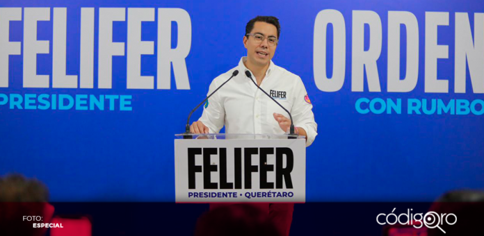 Felifer Macías explicó que se busca ampliar la cobertura de alumbrado para alcanzar el 100% en el primer año de su gobierno