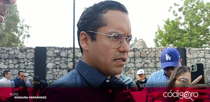 El candidato del PAN a la presidencia municipal de Corregidora, Chepe Guerrero, se comprometió a impulsar el turismo. Foto: Rosaura Hernández