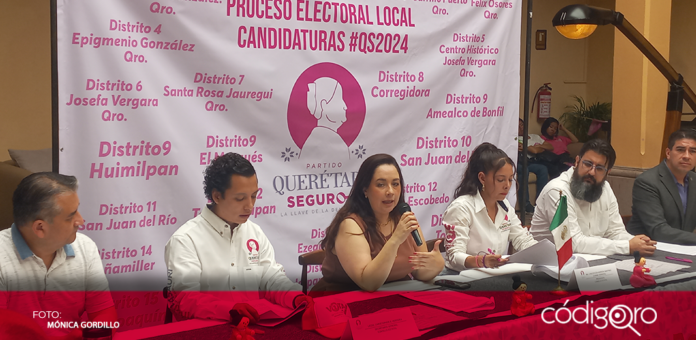 Las y los candidatos de Querétaro Seguro firmaron la Agenda Ciudadana Incluyente, cuya finalidad es resolver las necesidades de la entidad; se toman en cuenta temas de medio ambiente, derecho a la ciudad, seguridad y participación ciudadana