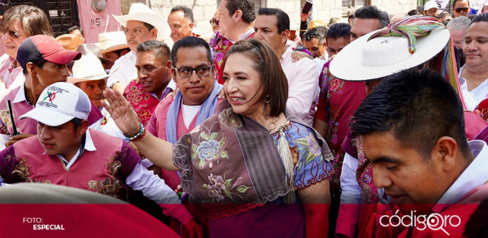 La candidata presidencial del PAN-PRI-PRD, Xóchitl Gálvez, estuvo de gira por el estado de Chiapas. Foto: Especial