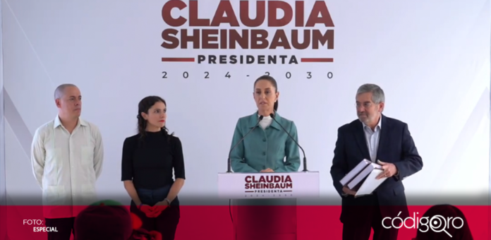 La presidenta electa Claudia Sheinbaum negó la 