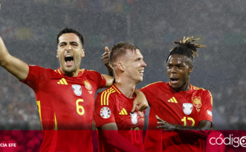 España goleó 4-1 a Georgia en los octavos de final de la Eurocopa 2024. Foto: Agencia EFE
