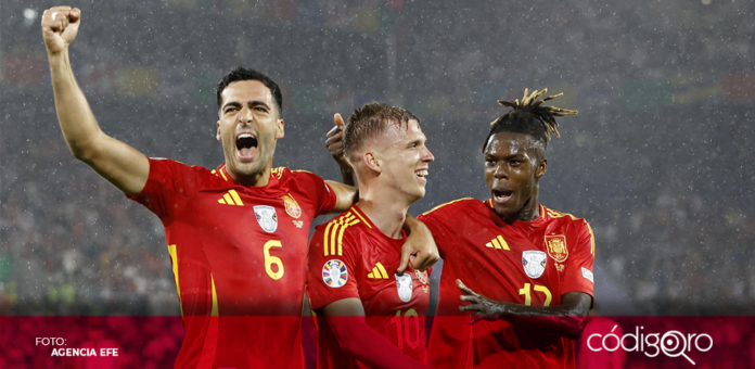 España goleó 4-1 a Georgia en los octavos de final de la Eurocopa 2024. Foto: Agencia EFE