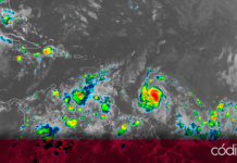 El huracán Bery se intensifica rápidamente en las aguas del Mar Caribe. Foto: Especial