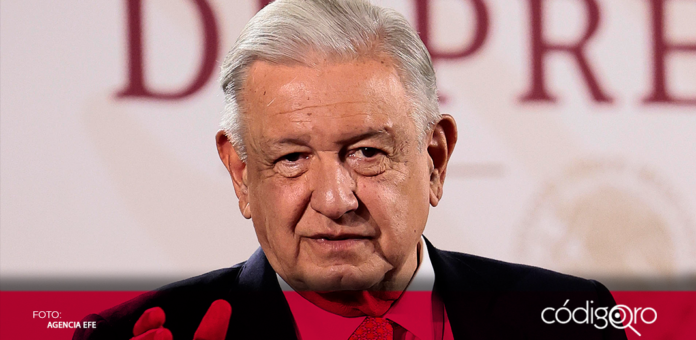El presidente Andrés Manuel López Obrador expresó 