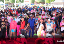 Más de mil 600 corredores participaron en el Medio Maratón San Juan del Río 2024. Foto: Especial